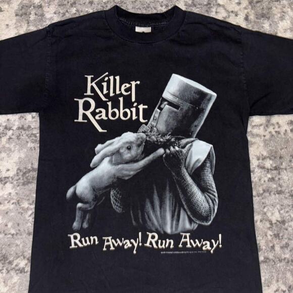 2005 Monty Python Killer Rabbit Movie Promo Tee - Picture 3 of 5